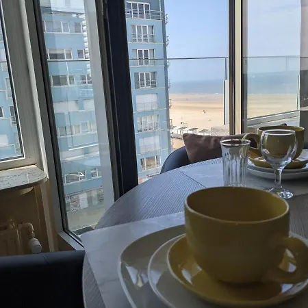 Apartment Sun South- Seaview-sea At 15meter-ostend Ostende