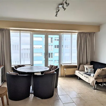 Apartment Sun South- Seaview-sea At 15meter-ostend