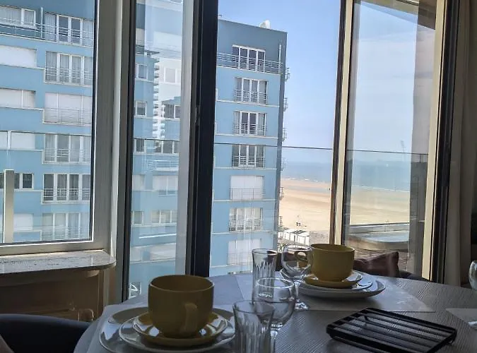 Sun South- Seaview-sea At 15meter-ostend Appartement