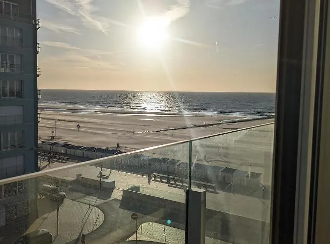 Sun South- Seaview-sea At 15meter-ostend Appartement